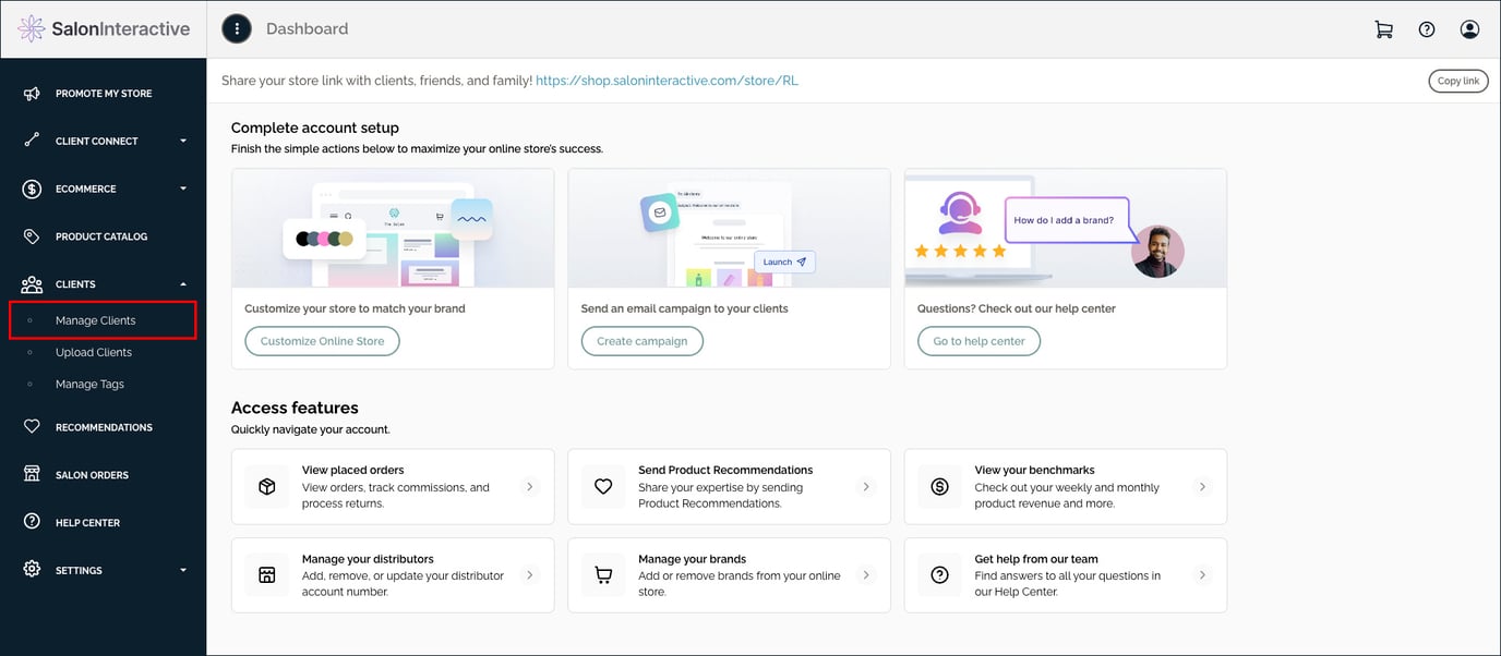 How do I enter clients manually?