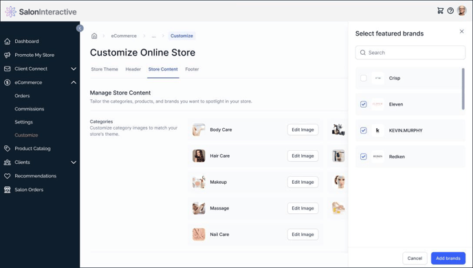 How do I customize my online store-13