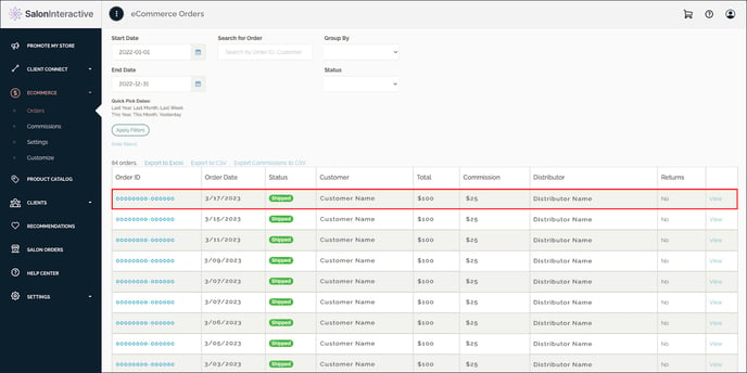 How do I track customer orders-11