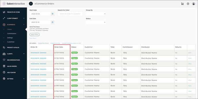 How do I track customer orders-12