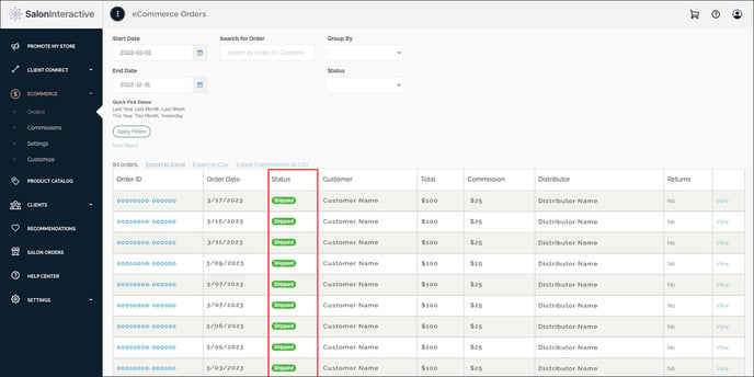 How do I track customer orders-13