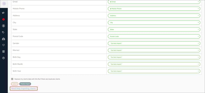 How do I upload clients-13