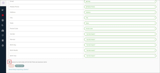 How do I upload clients-14