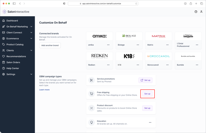 OBM settings default copy2