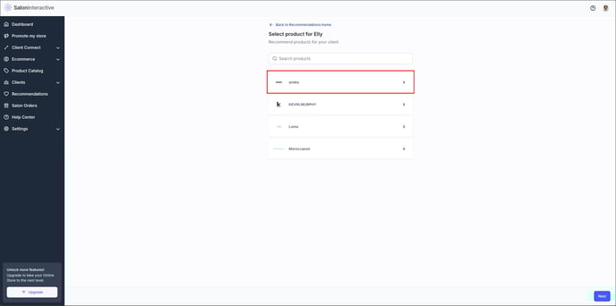 Product recommendation - web -05