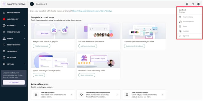 update profile infor-02