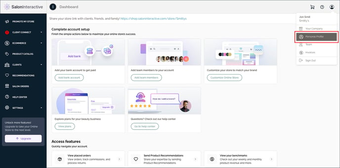 update profile infor-03