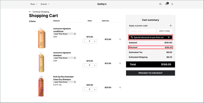 Shopping cart